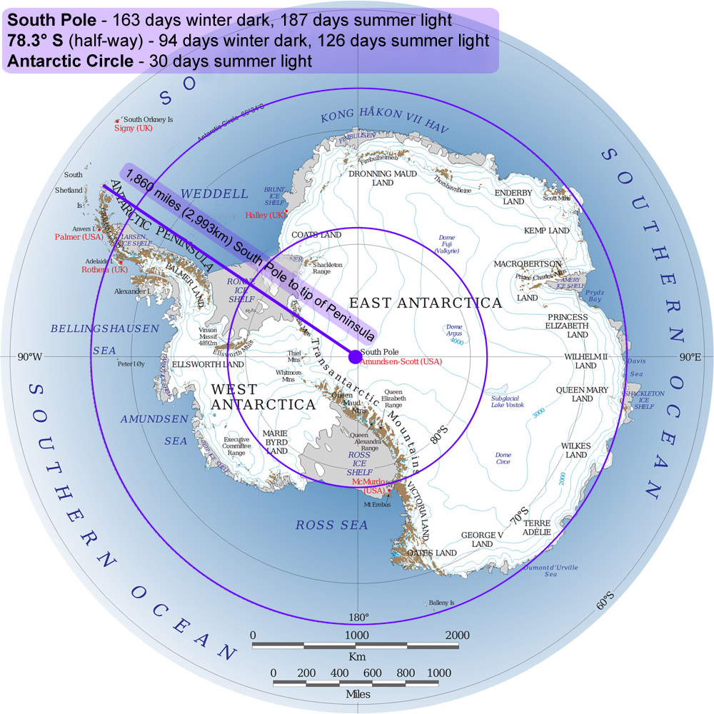 Winter in Antarctica